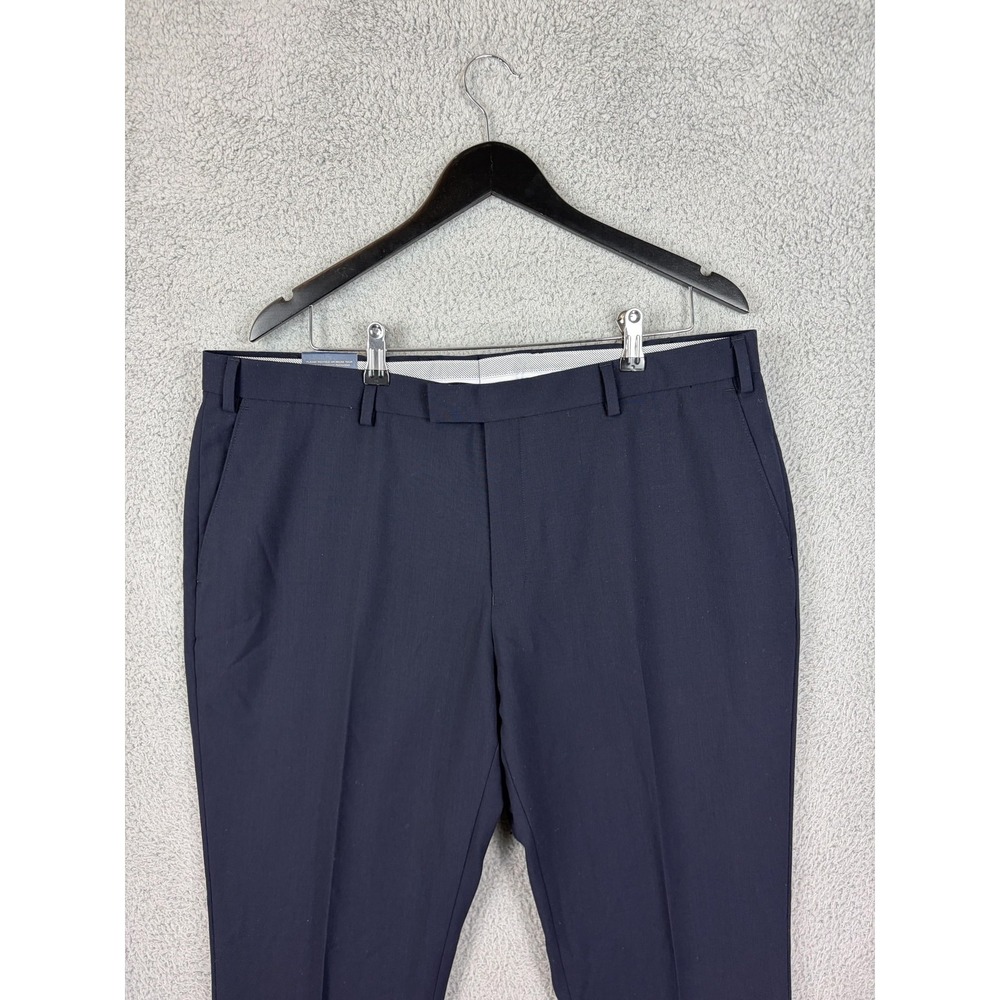Charles Tyrwhitt Dress Pants Mens 38x34 Navy Slim Fit Wool Ultimate Suit Trouser